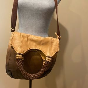 The Sak-gradient large leather bag. Never used